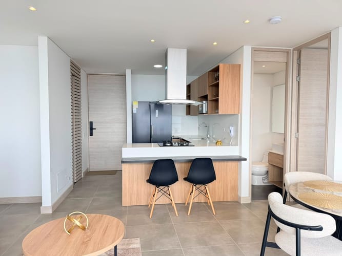 Apartamento de 1 alcoba en arriendo en El Poblado, Medellín, 74 m² · foto 9 de 14