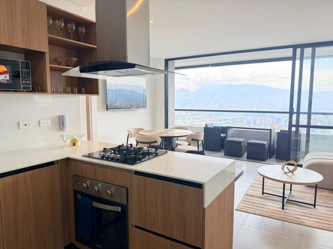 Apartamento de 1 alcoba en arriendo en El Poblado, Medellín, 74 m² · foto 6 de 14
