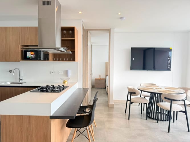 Apartamento de 1 alcoba en arriendo en El Poblado, Medellín, 74 m² · foto 7 de 14