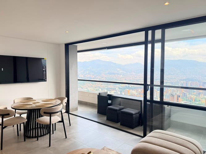 Apartamento de 1 alcoba en arriendo en El Poblado, Medellín, 74 m² · foto 5 de 14