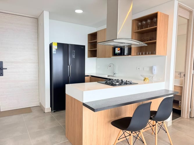 Apartamento de 1 alcoba en arriendo en El Poblado, Medellín, 74 m² · foto 8 de 14