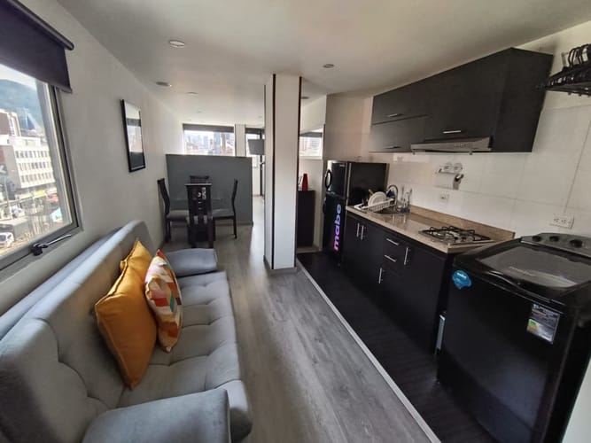 Apartaestudio en venta en Chapinero, Bogotá, 27 m² · foto 10 de 22