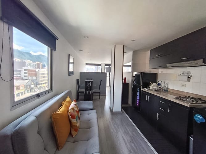 Apartaestudio en venta en Chapinero, Bogotá, 27 m² · foto 12 de 22