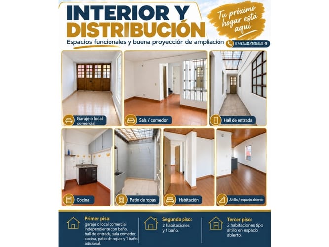 Casa de 4 alcobas en venta en El Trebol, Soacha, 110 m² · foto 3 de 13