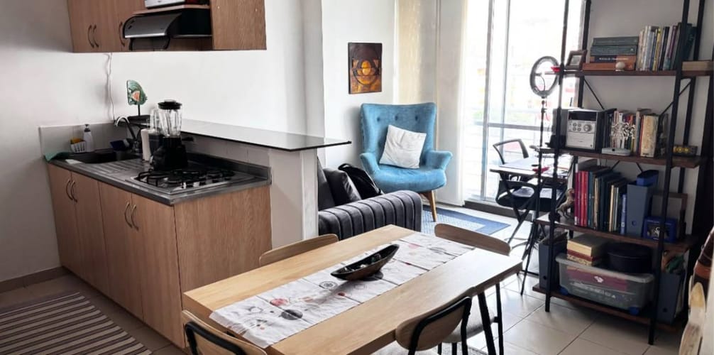 Apartamento de 2 alcobas en venta en Guayaquil, Medellín, 44 m² · foto 4 de 11
