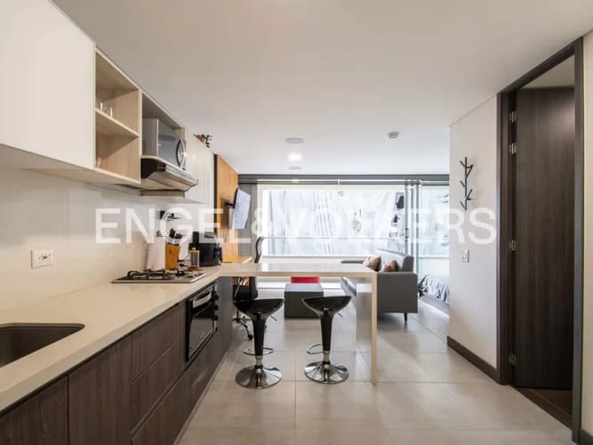 Apartamento de 1 alcoba en arriendo en Manila, Medellín, 42 m² · foto 3 de 8