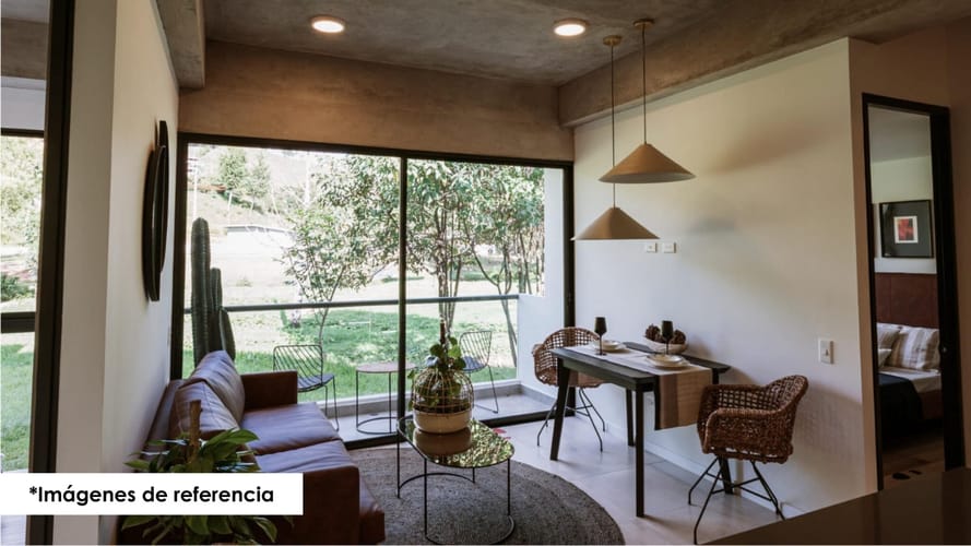 Apartamento de 1 alcoba en venta en El Retiro, 58 m² · foto 4 de 7