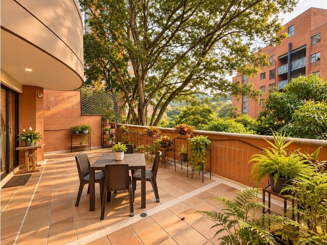 Apartamento de 1 alcoba en arriendo en El Poblado, Medellín, 100 m² · foto 3 de 10