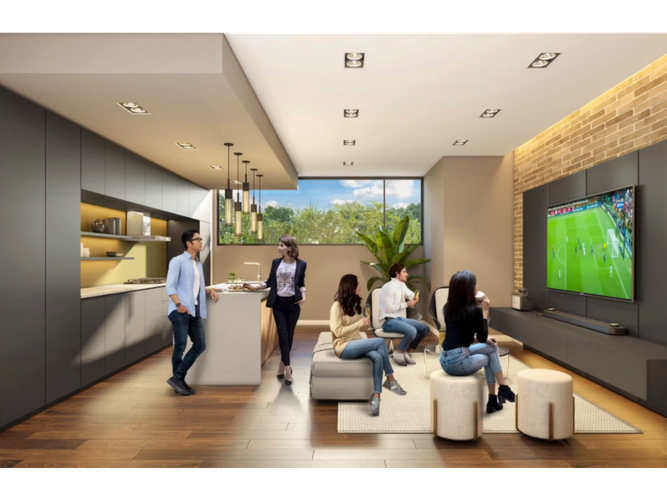 Apartamento de 1 alcoba en venta en Santa Barbara, Bogotá, 32 m² · foto 7 de 13