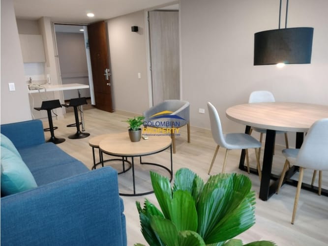 Apartamento de 2 alcobas en venta en El Poblado, Medellín, 77 m² · foto 5 de 6