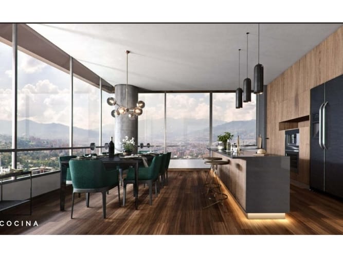 Apartamento de 3 alcobas en venta en El Poblado, Medellín, 315 m² · foto 3 de 8