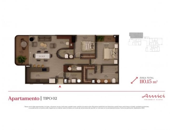 Apartamento en venta en El Poblado, Medellín · foto 7 de 7