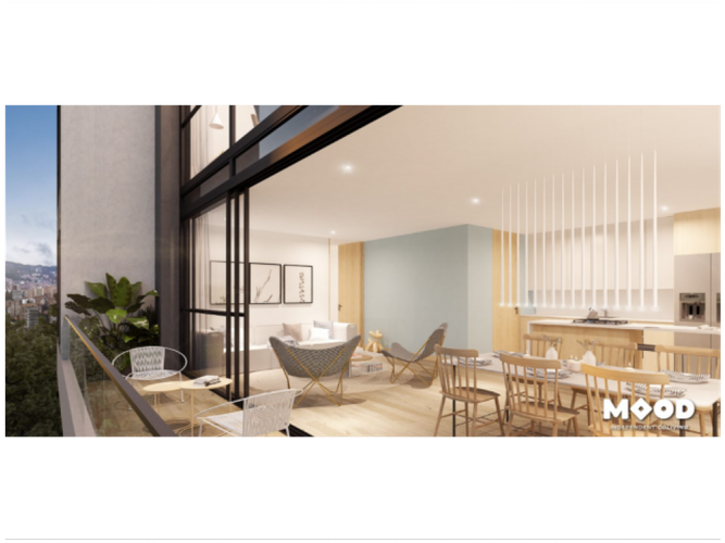 Apartamento de 2 alcobas en venta en Altos Del Poblado, Medellín, 113 m² · foto 3 de 20