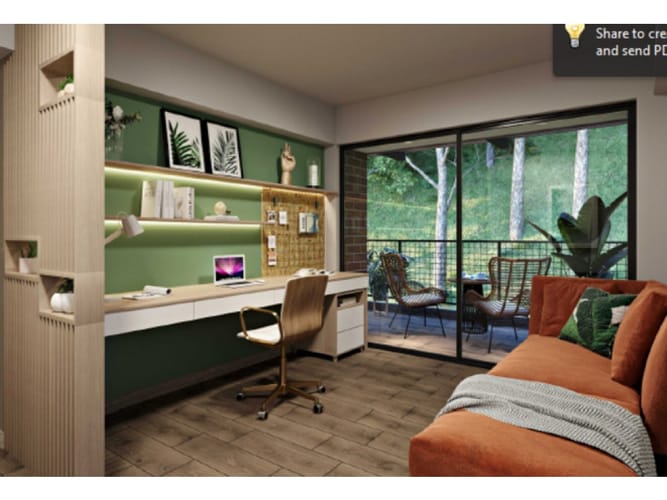 Apartamento de 3 alcobas en venta en Los Balsos, Medellín, 135 m² · foto 17 de 24