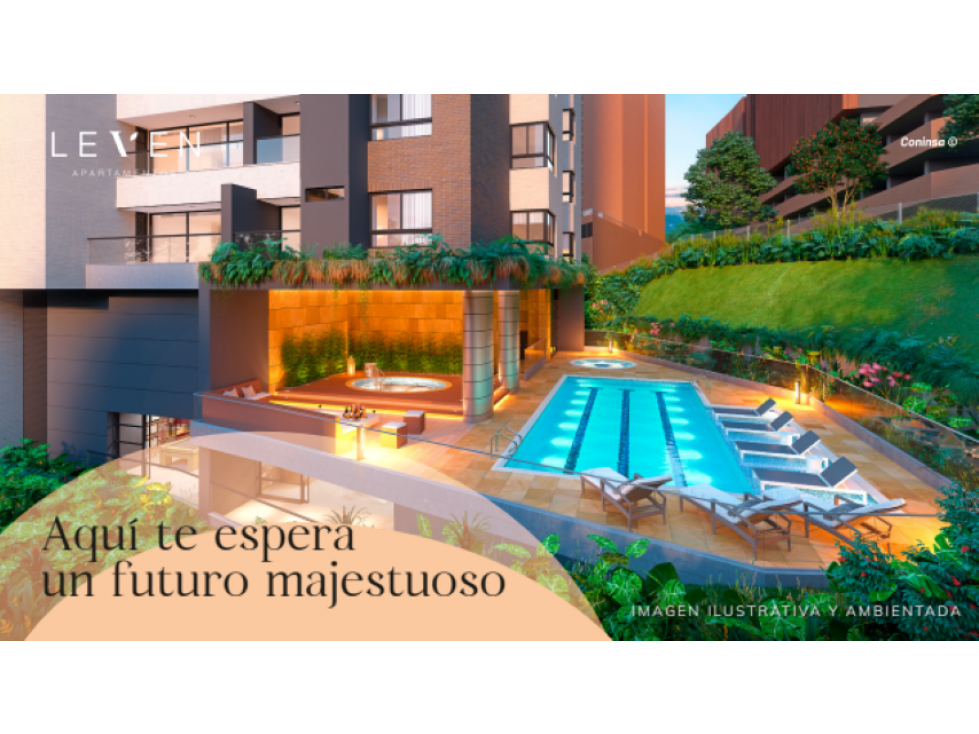 Apartamento en venta en El Poblado, Medellín · foto 4 de 11