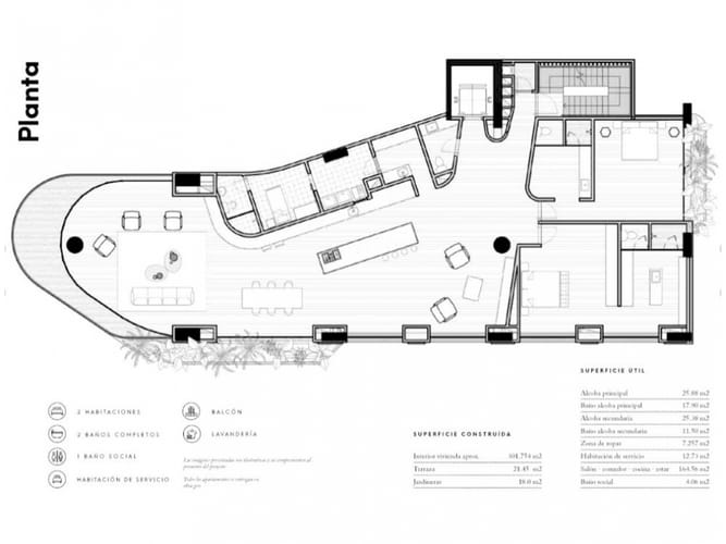Apartamento de 2 alcobas en venta en La Florida, Medellín, 345 m² · foto 15 de 15