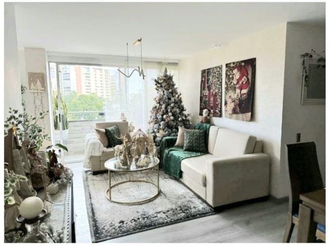 Apartamento de 3 alcobas en venta en El Poblado, Medellín, 96 m² · foto 3 de 9