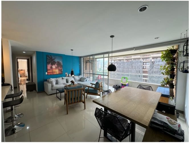 Apartamento de 3 alcobas en venta en El Poblado, Medellín, 121 m² · foto 3 de 13