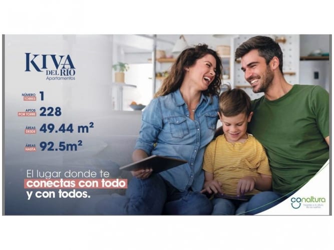 Apartaestudio en venta en Villa Carlota, Medellín, 50 m² · foto 2 de 4