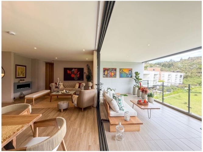 Apartamento de 2 alcobas en venta en Gualanday, Rionegro, 127 m² · foto 6 de 17