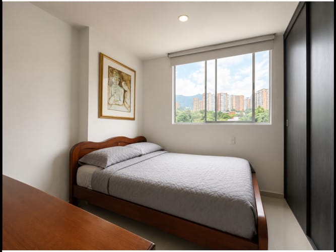Apartamento de 2 alcobas en venta en Loma De Las Brujas, Envigado, 76 m² · foto 9 de 20