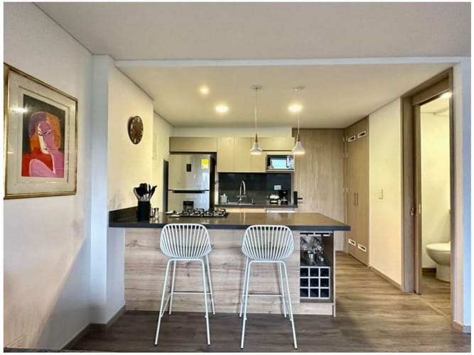 Apartamento de 1 alcoba en venta en Llano Grande, Rionegro, 56 m² · foto 3 de 12
