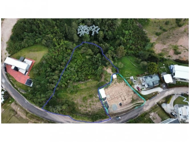 Lote en venta en Loma Del Escobero, Envigado, 1280 m² · foto 5 de 19