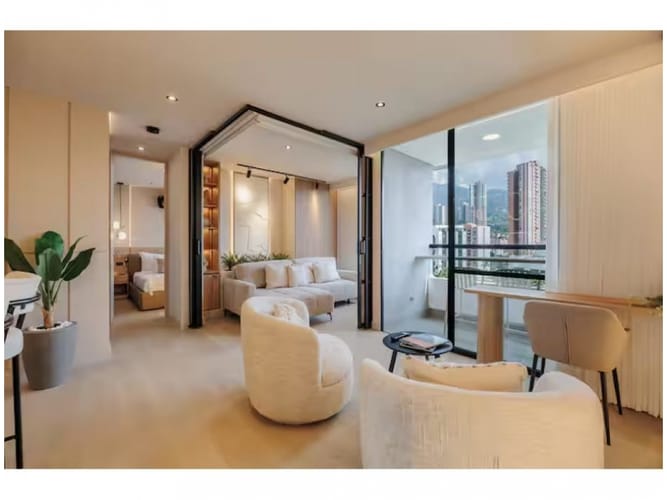 Apartamento de 2 alcobas en venta en El Poblado, Medellín, 62 m² · foto 9 de 24