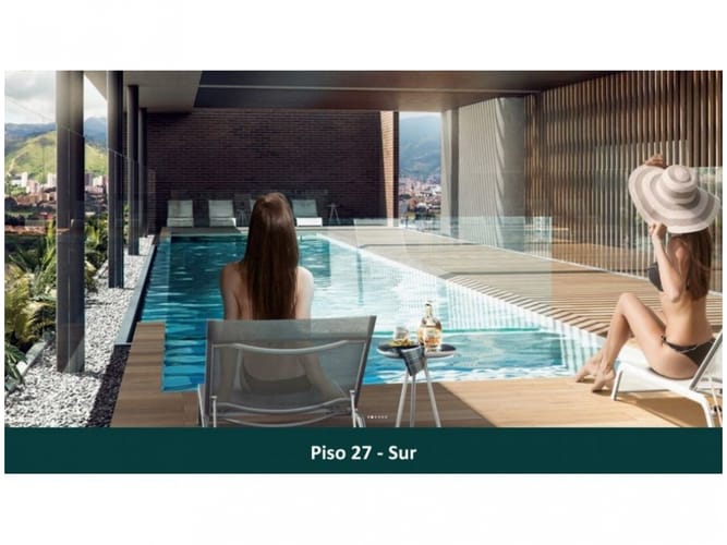 Apartaestudio en venta en Villa Carlota, Medellín, 47 m² · foto 11 de 20