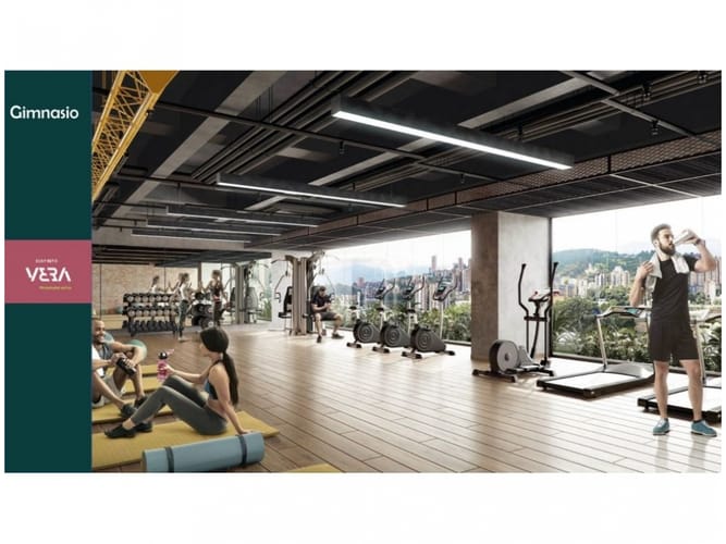 Apartaestudio en venta en Villa Carlota, Medellín, 47 m² · foto 18 de 20