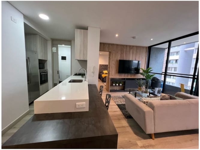 Apartaestudio en venta en El Poblado, Medellín, 63 m² · foto 6 de 21