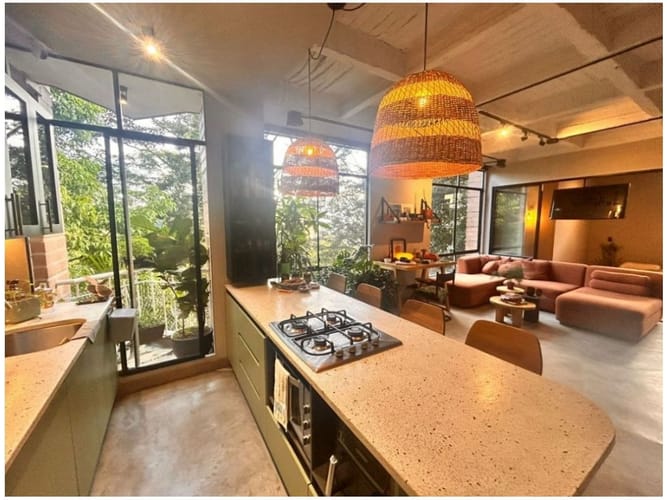 Apartamento de 1 alcoba en venta en El Castillo, Medellín, 92 m² · foto 10 de 18