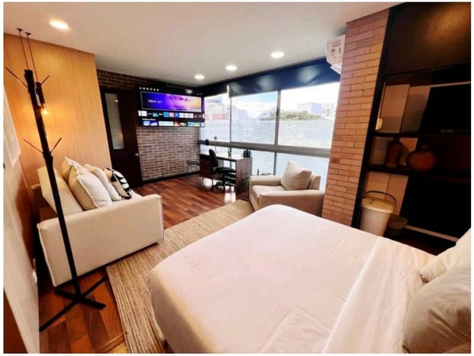 Apartaestudio en venta en El Poblado, Medellín, 52 m² · foto 4 de 9