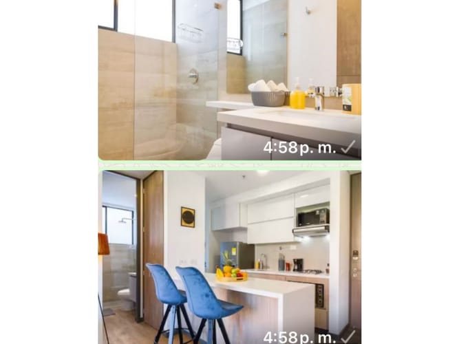 Apartamento de 1 alcoba en venta en El Poblado, Medellín, 68 m² · foto 5 de 6