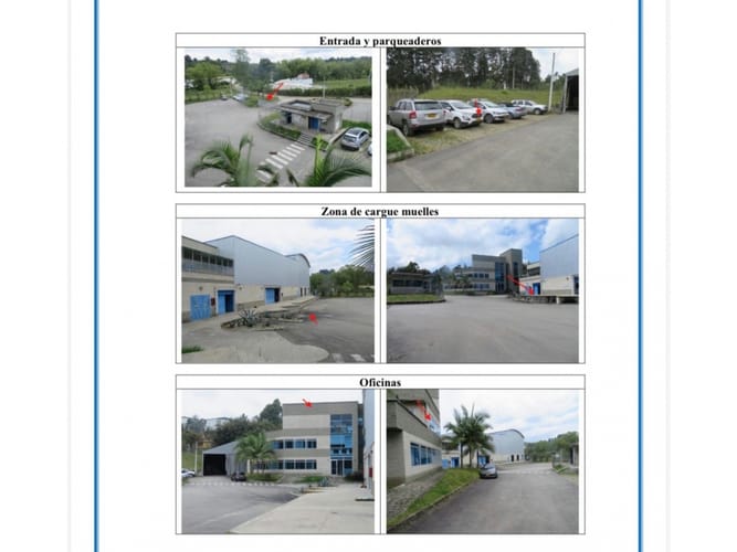 Bodega en venta en Chaparral, Guarne, 4043 m² · foto 2 de 5