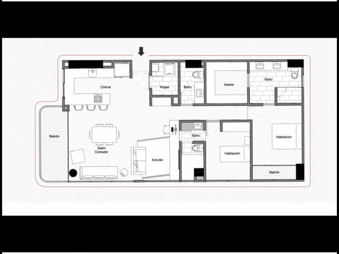 Apartamento de 3 alcobas en venta en Lalinde, Medellín, 304 m² · foto 2 de 24