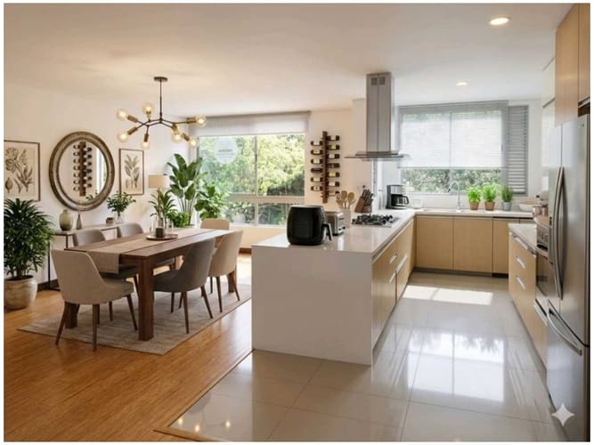 Apartamento de 3 alcobas en venta en Los Balsos, Medellín, 171 m² · foto 7 de 24