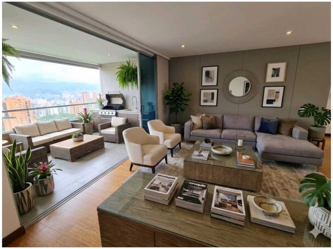 Apartamento de 3 alcobas en venta en Los Balsos, Medellín, 171 m² · foto 13 de 24