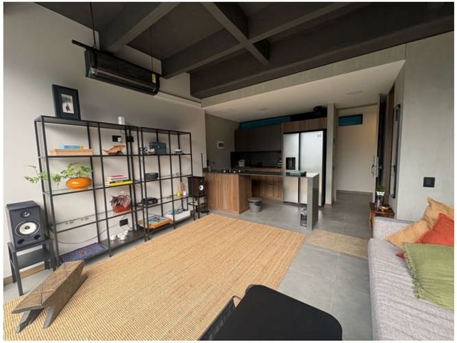 Apartaestudio en venta en El Poblado, Medellín, 62 m² · foto 5 de 8