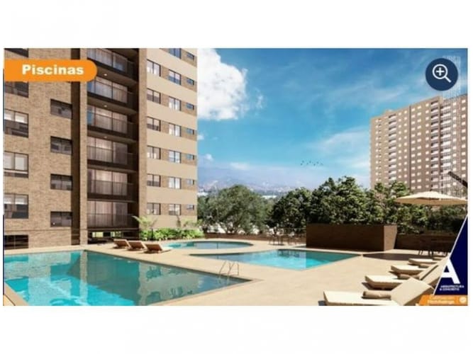 Apartamento de 3 alcobas en venta en Campo Amor, Medellín, 71 m² · foto 4 de 10