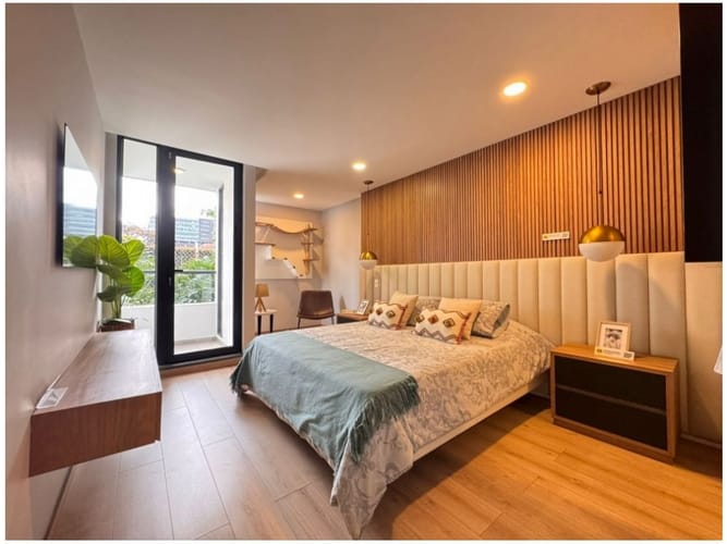 Apartamento de 1 alcoba en venta en Las Vegas, Envigado, 63 m² · foto 3 de 7