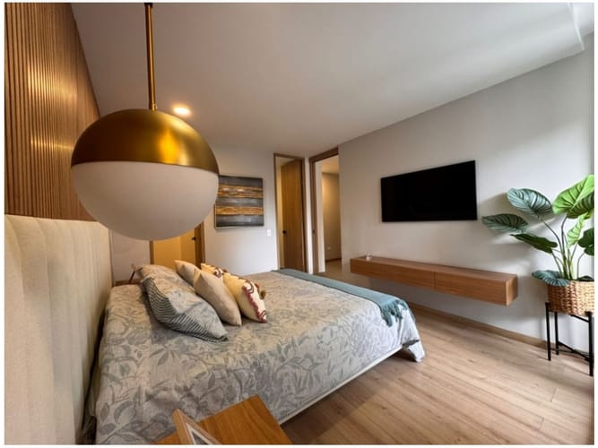 Apartamento de 1 alcoba en venta en Las Vegas, Envigado, 63 m² · foto 4 de 7