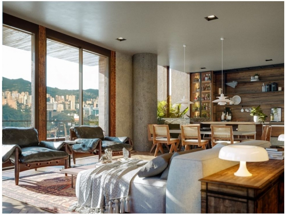 Apartamento en venta en El Poblado, Medellín · foto 2 de 9