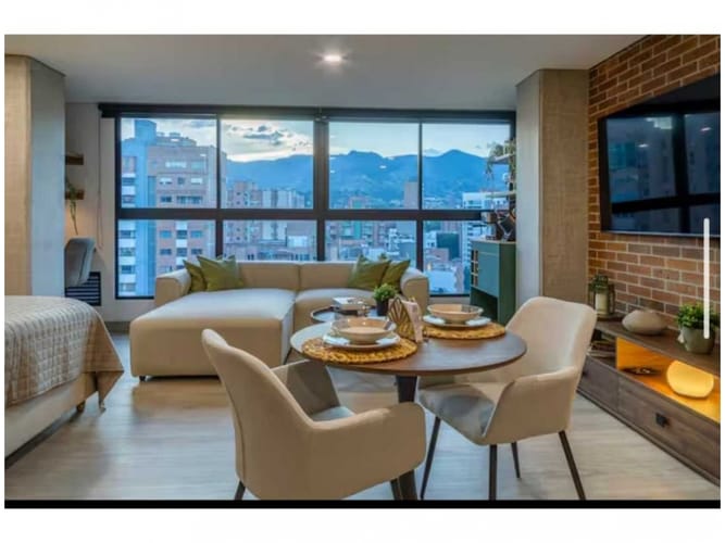 Apartamento de 1 alcoba en venta en Laureles, Medellín, 40 m² · foto 4 de 24