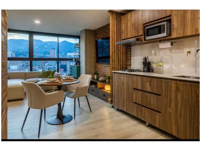 Apartamento de 1 alcoba en venta en Laureles, Medellín, 40 m² · foto 7 de 24