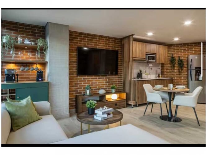 Apartamento de 1 alcoba en venta en Laureles, Medellín, 40 m² · foto 8 de 24