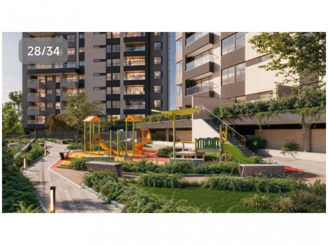 Apartamento de 3 alcobas en venta en El Poblado, Medellín, 128 m² · foto 4 de 18