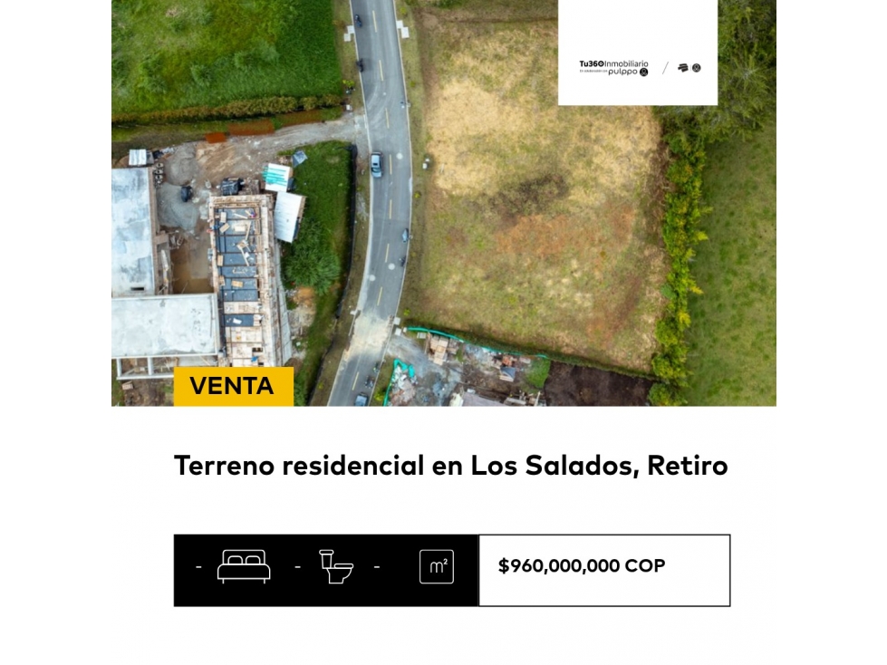 Land in Los salados (2296 m²) for Sale - 2