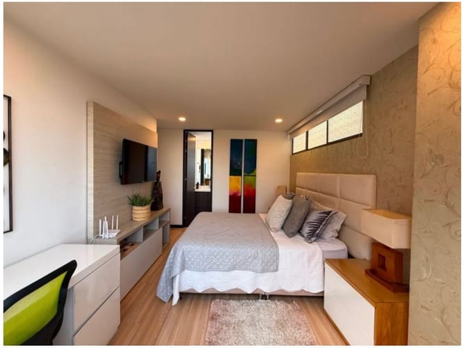 Apartamento de 3 alcobas en venta en Altos Del Poblado, Medellín, 87 m² · foto 9 de 11