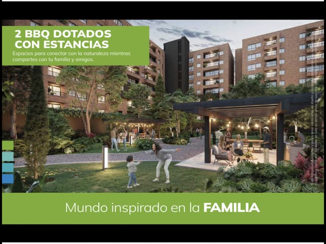 Apartamento de 3 alcobas en venta en Ub. Riogrande, Rionegro, 77 m² · foto 13 de 17